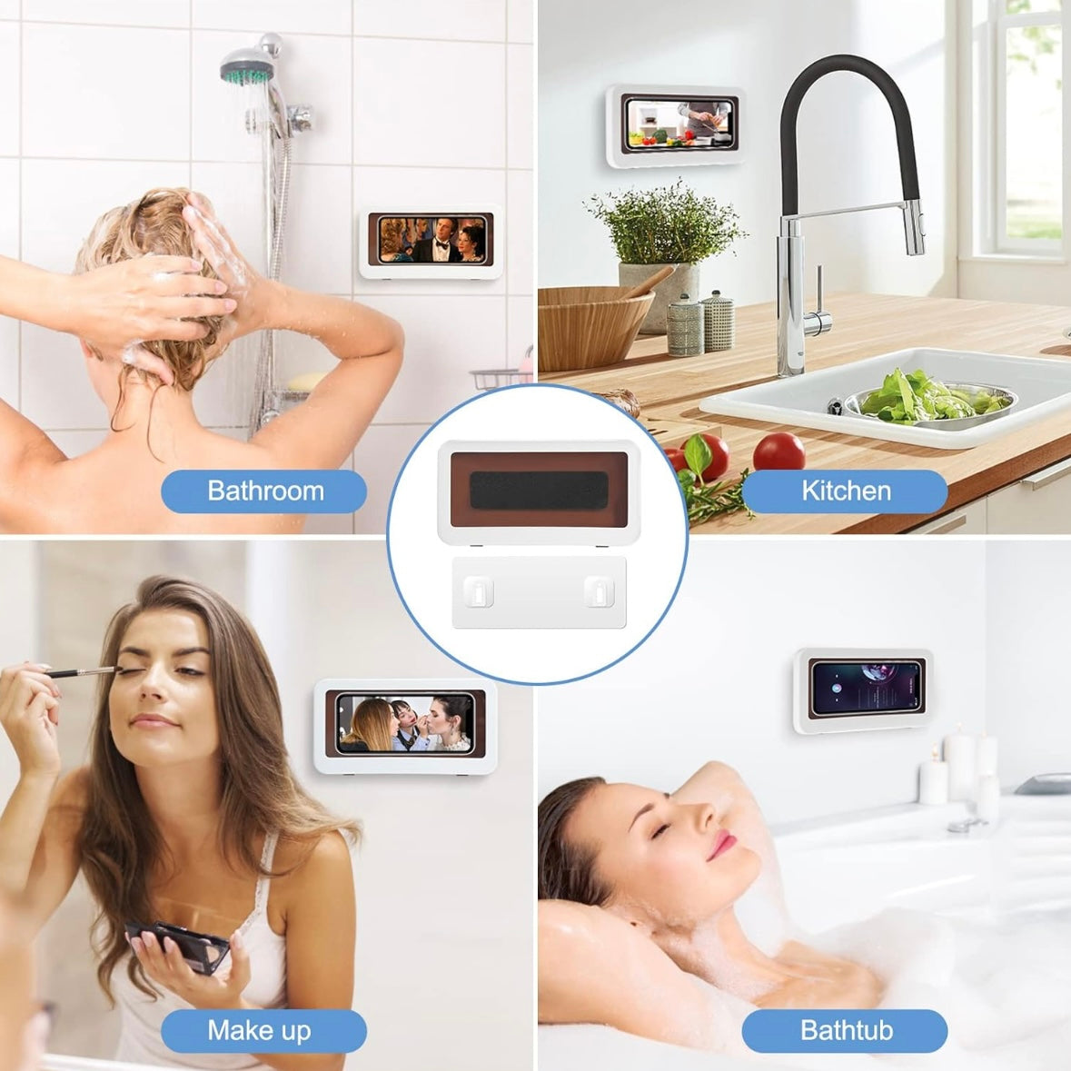 ShowerShield⢠- Hasslefree waterproof anti-fog shower case